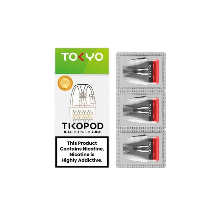 東京帝刻 tiko pod 0.6Ω（3入） - 官方正品
