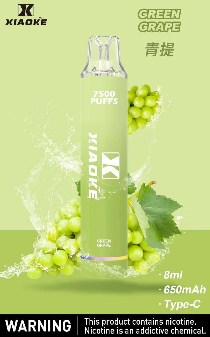 梟客 7500口 拋棄式 藍莓黑加侖 - 官方正品